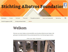Tablet Screenshot of albatros-foundation.org
